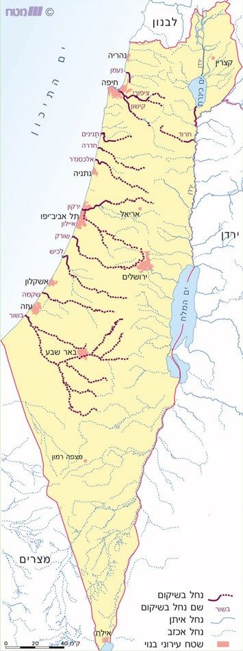 נחלים בתהליכי שיקום בישראל, 2002